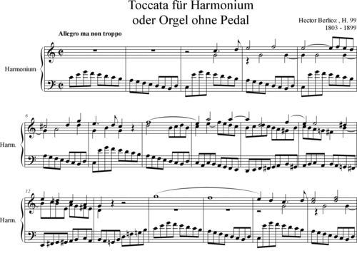 Archivo:Toccata C-Dur für Harmonium oder Orgel.gif